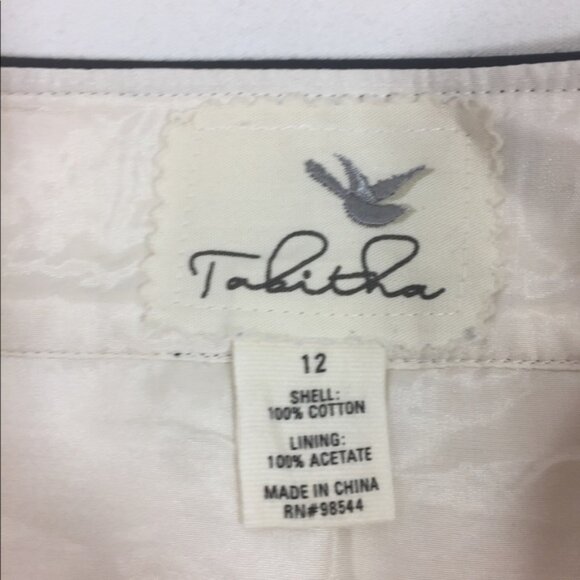 Anthropologie Tabitha Rain Poppy mini skirt size 12 - Picture 5 of 5